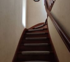 Photo de l'escalier...