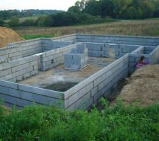 Le vide sanitaire de 4 rangs