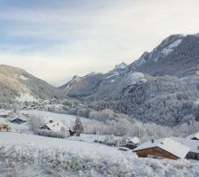 La neige est là