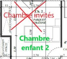 Changement de l'utilité de la pièce