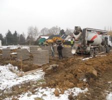 Les semelles sont coul&eacute;es!