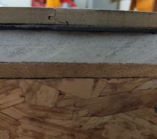 Composition de notre plancher bois à l'étage.