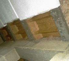 Hourdi non isolant sous le garage...