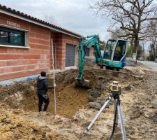 Massif de stockage des eaux pluviales
