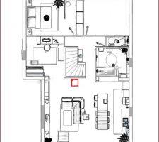 Emplacement du poêle dans la maison