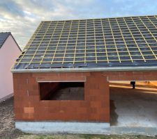 Ecran sous toiture