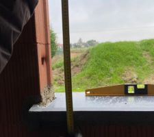 Appui de fenetre bomb&eacute;...&agrave; changer !