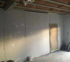 Doublage 3 metres ! jusqu'au plancher intermédiaire et avec étanchéité parfaite en haut