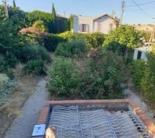 Terrain avant le d&eacute;but de la construction