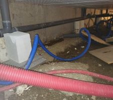 Vide sanitaire fini humide condensation plafond