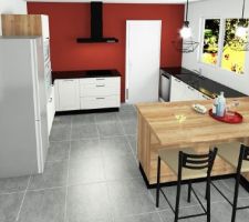 Notre projet de cuisine (Cuisinella).