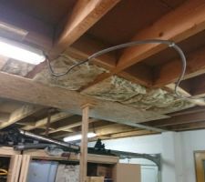 Isolation plafond atelier / Plancher chambre