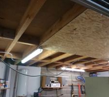 Isolation plafond atelier / Plancher chambre
