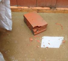 Tuile tombant toute seule du toit/propret&eacute; de la construction