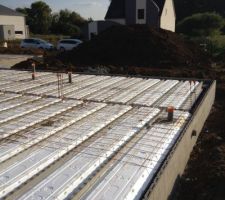 Erreur d'implantation des &eacute;vacuations car on prend la c&ocirc;te ext&eacute;rieure ou lieu de la c&ocirc;te int&eacute;rieur de la maison...