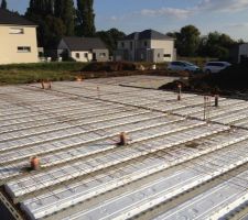 Erreur d'implantation des &eacute;vacuations car on prend la c&ocirc;te ext&eacute;rieure ou lieu de la c&ocirc;te int&eacute;rieur de la maison...