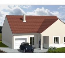 Voilà ce qui a été déposé au permis de construire