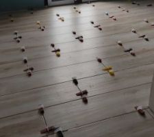 Pose du carrelage
