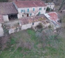 Vues des bâtiments principaux, façades Sud