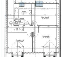 Plan du 1er etage