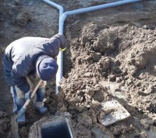 Raccordement aux réseau pluvial