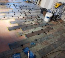 Pr&eacute;paration de la pose du receveur de douche