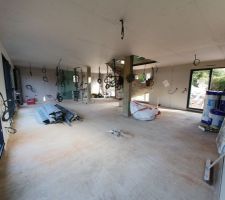 Debut travaux intérieurs
