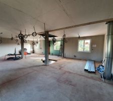 Debut travaux intérieurs Etage