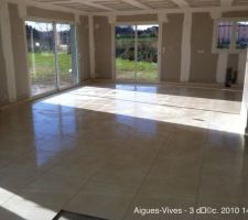 Carrelage terminé