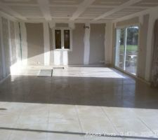 Carrelage terminé