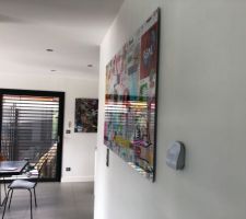 Le tableau a trouvé sa place