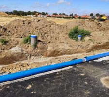 Mise en place de l'eau