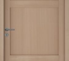 Choix des matériaux (porte hêtre pour 4 portes intérieures)