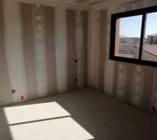 Chambre à l'étage.