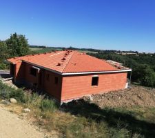 Tuiles posées