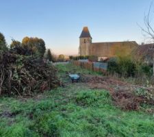 Nettoyage du terrain