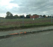 Terrain avant la viabilisation
