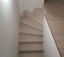 Carrelage escalier