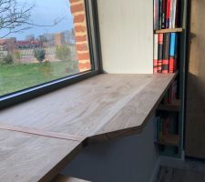 Habillage chene appuis de fenêtre