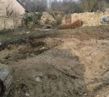 Terrassement : deuxi&egrave;me jour