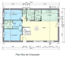 Plan du rez-d-echaussee