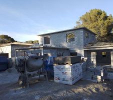 Toiture en cours 13/03/21