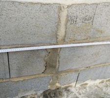 D&eacute;calage des parpaings