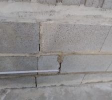 D&eacute;calage des parpaings