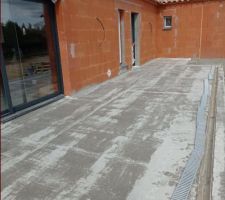 Dalle Terrasse 45 m2 environ
