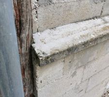 Appui fenetre gauche