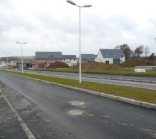 La rue qui dessert le lotissement...que des noms de peintres