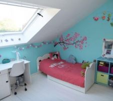 Chambre fille 2 ans AVANT