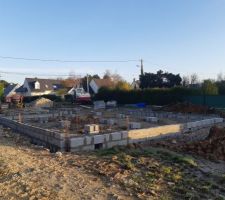 Debut des fondations!