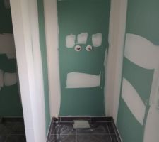 Salle de bains, étage, zone douche